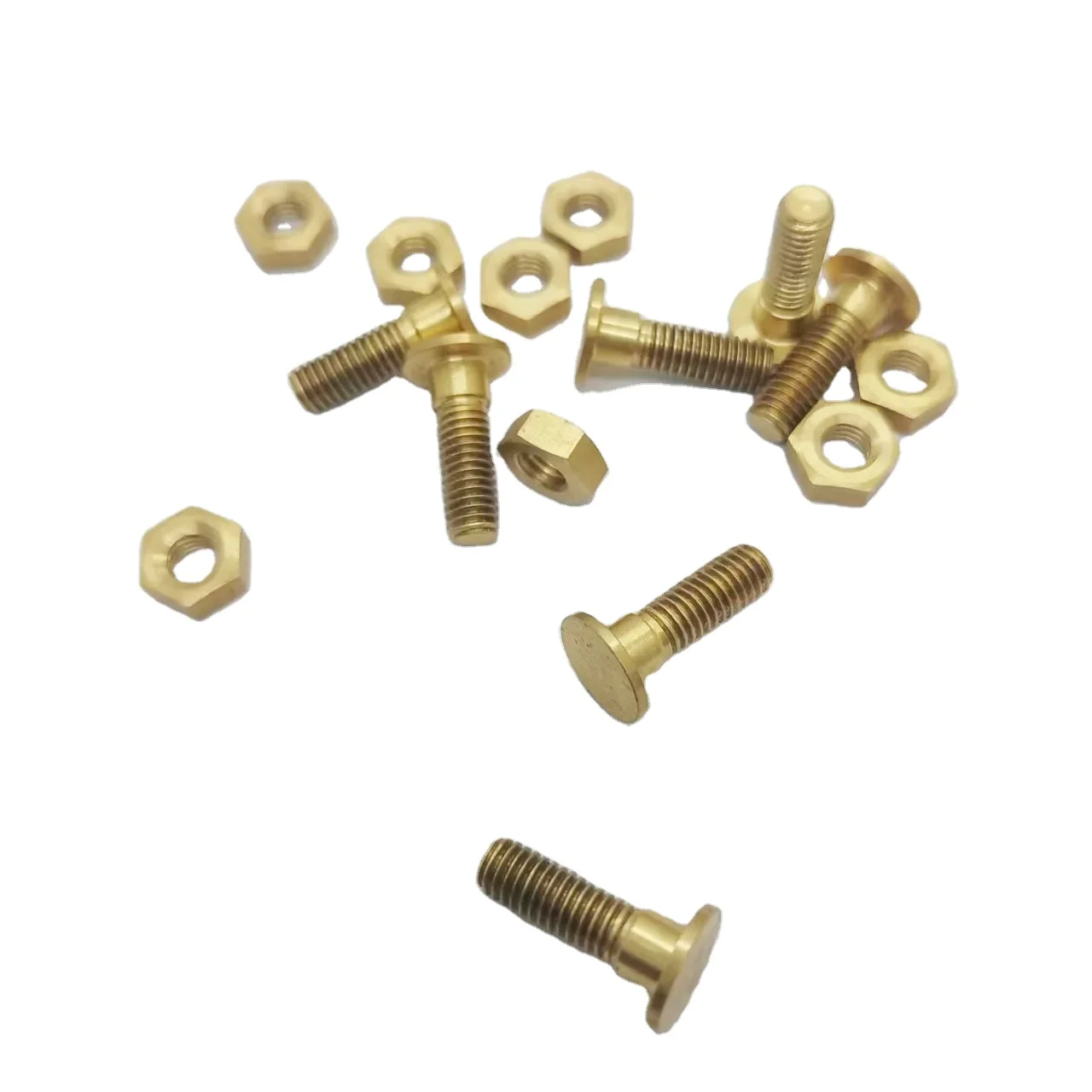 Изготовленный на заказ небольшой размер 1 мм антикоррозийный электронный позолоченный латунный винтовой болт