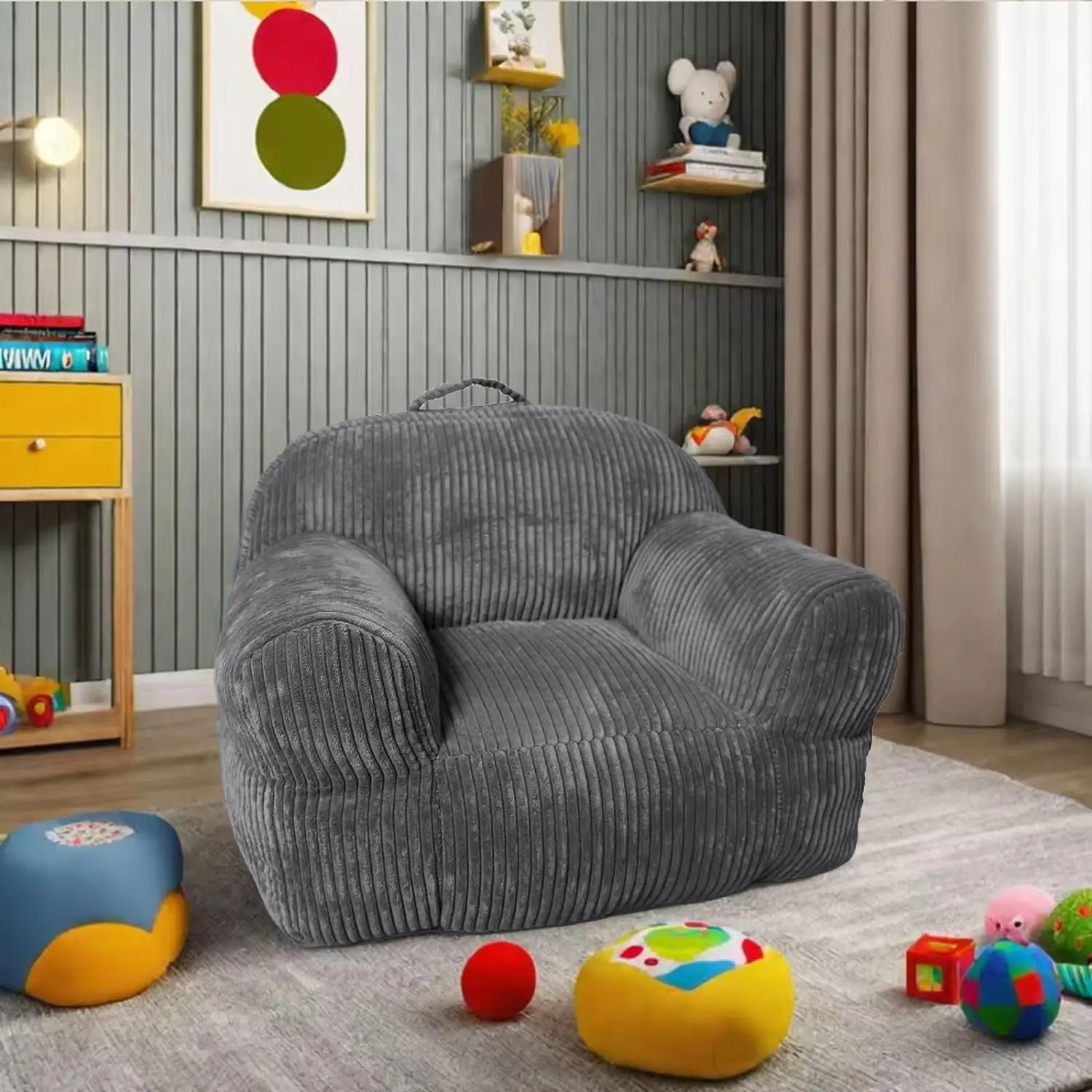 Wholesale Custom Lazy Sofa Bean Bag for Kids Super Comfort Relax Leisure Chair for Living Room to go sofa