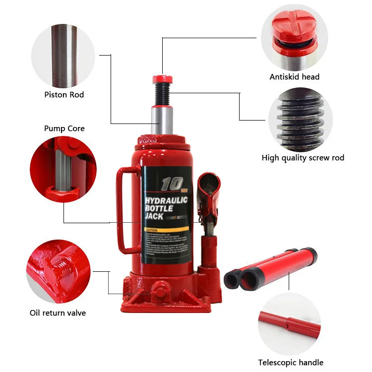 2023 Best Price 10 Ton Hydraulic Bottle Jack car jack hydraulic jack