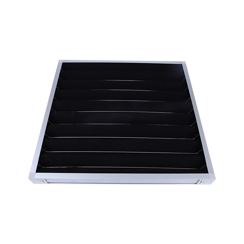 Industrial G4 Primary Air Filter Keel Frame Activated Carbon Panel Dust Filter for Construction and Manufacturing Industries
