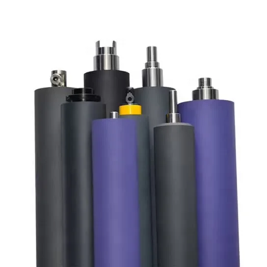 Custom cots wear-resisting pressure high temperature butadiene rubber roller