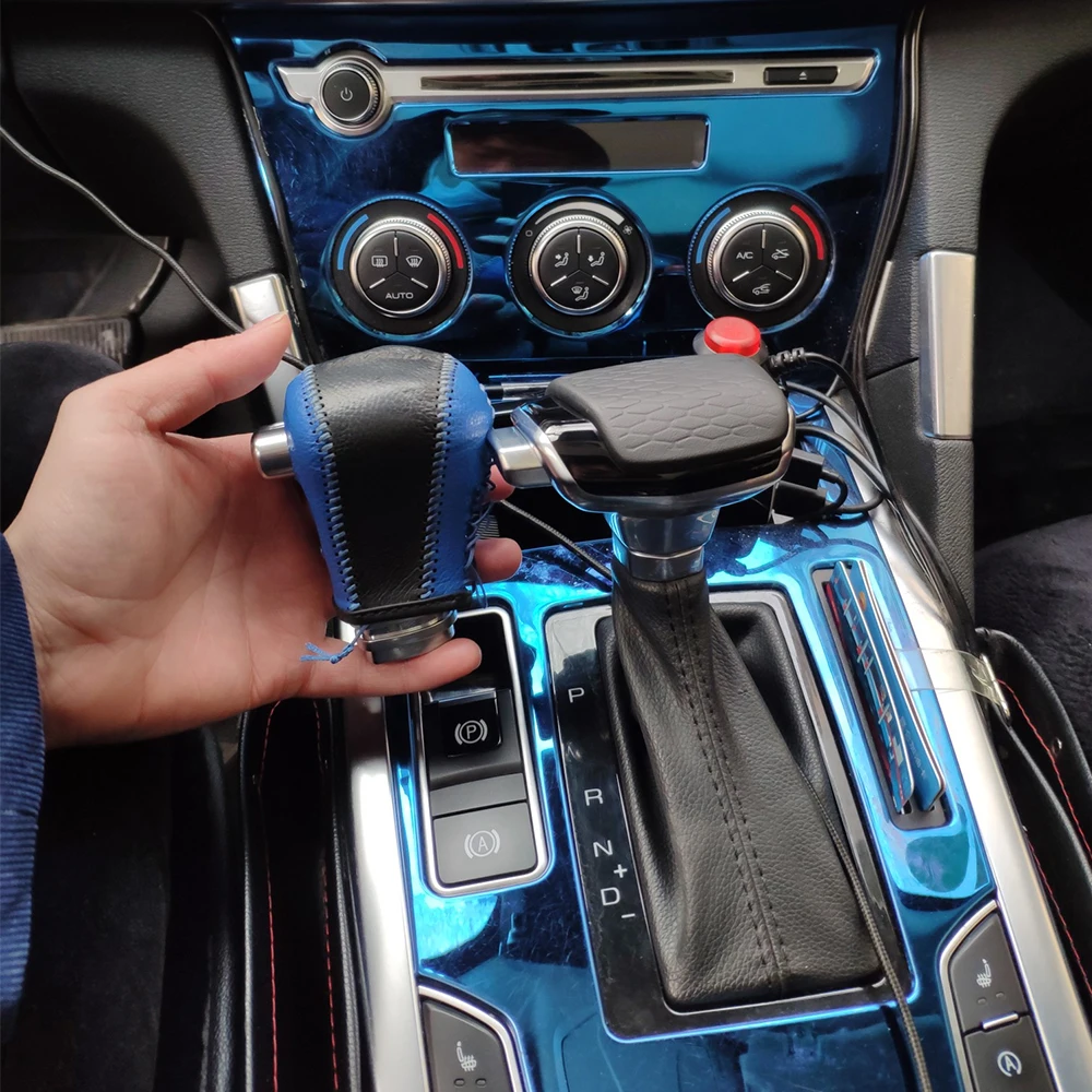 Автомобильный Стайлинг для автоматической ручки переключения передач Новый дизайн Модифицированная кожаная обмотанная головка Haval H6 H2 H7 M6 H5 H4