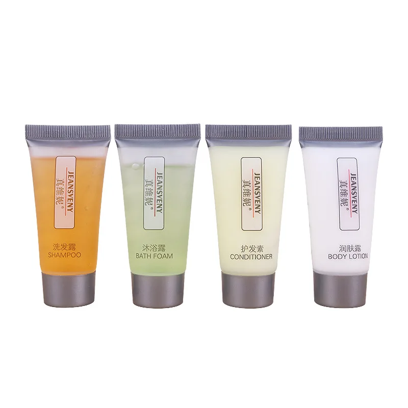 Hotel disposable toiletries amenities hotel amenity kit hotel supplies shampoo shower gel body lotion conditioner