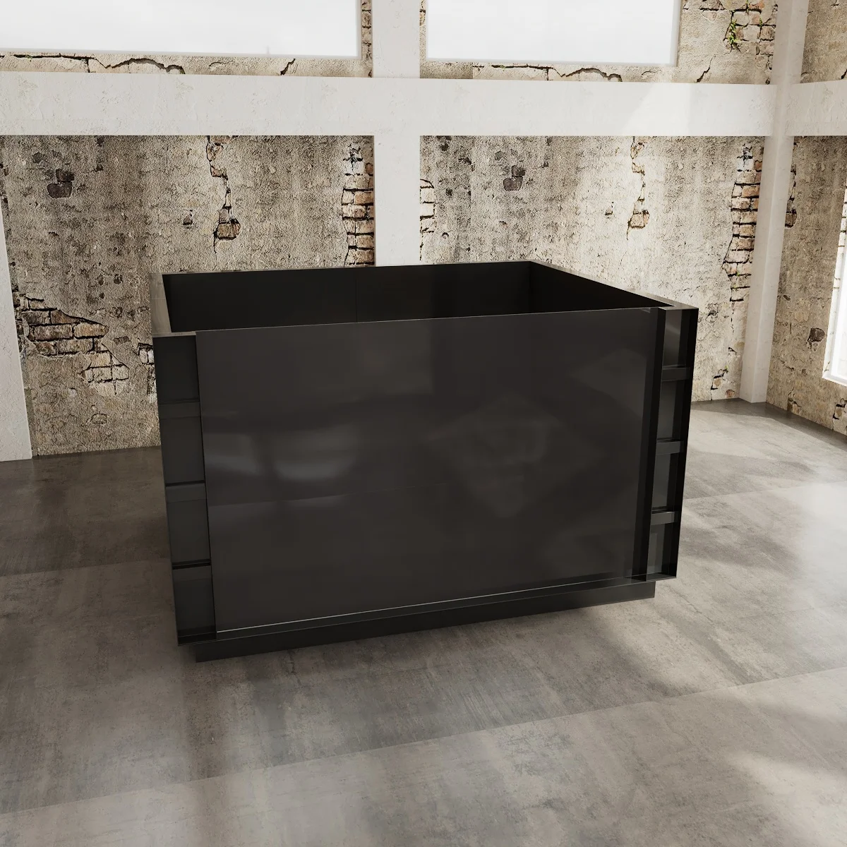 fishfrp Signature dish hatchery breeding tanks aquaponics Large cylinder clear fish tank mermaid aquarium decoration Mermaid fish tank