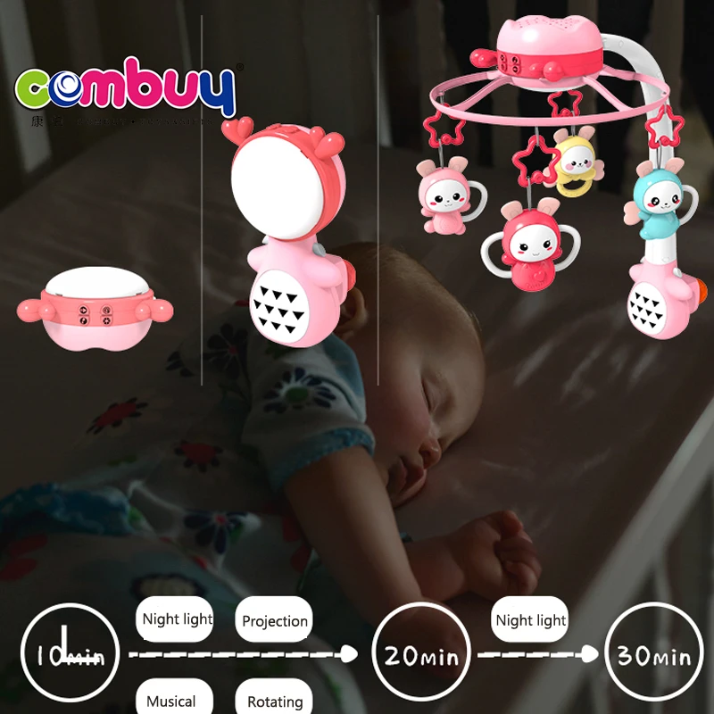 
Dream deer appease projection remote control baby electronic toys infant sleep bed musical bell 