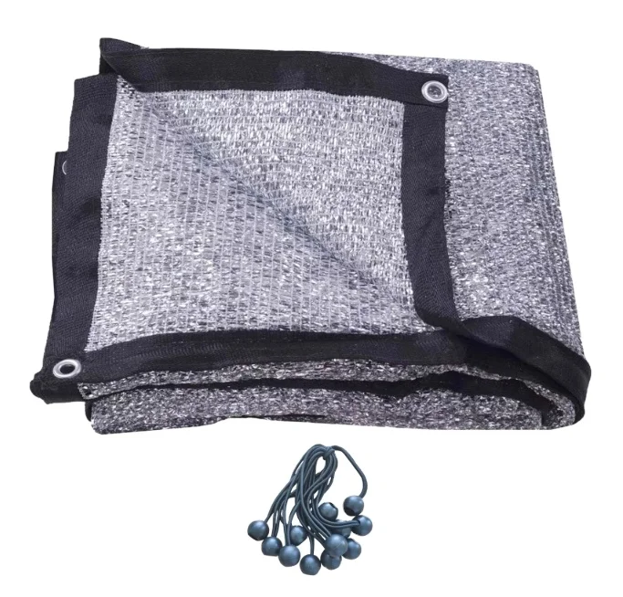 Manufacturer Custom Aluminum Shade Netting, Water Proof Silver Shade Net,high Shading Rate Aluminum Shade Mesh