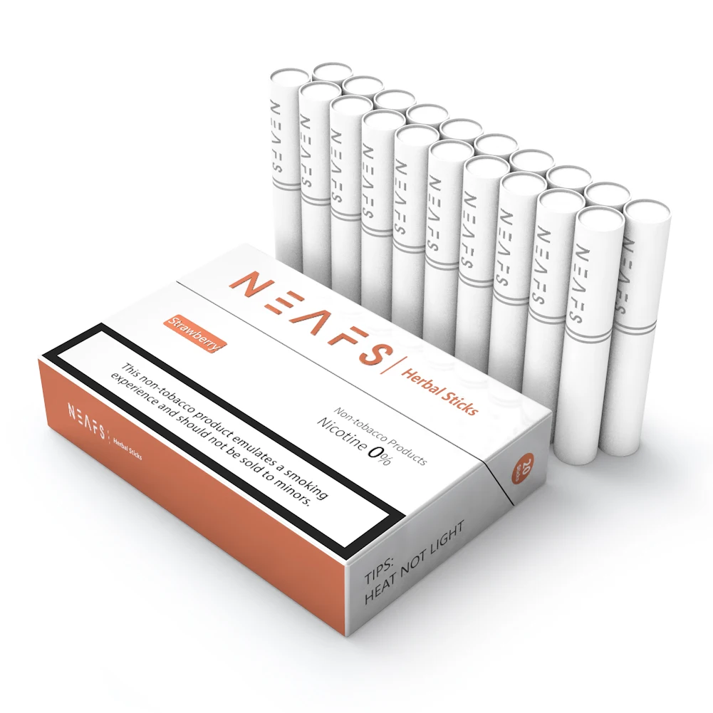 
New style Neafs brand heat herbal sticks for smoking device herbal extract not burn herbal heat not burn sticks 