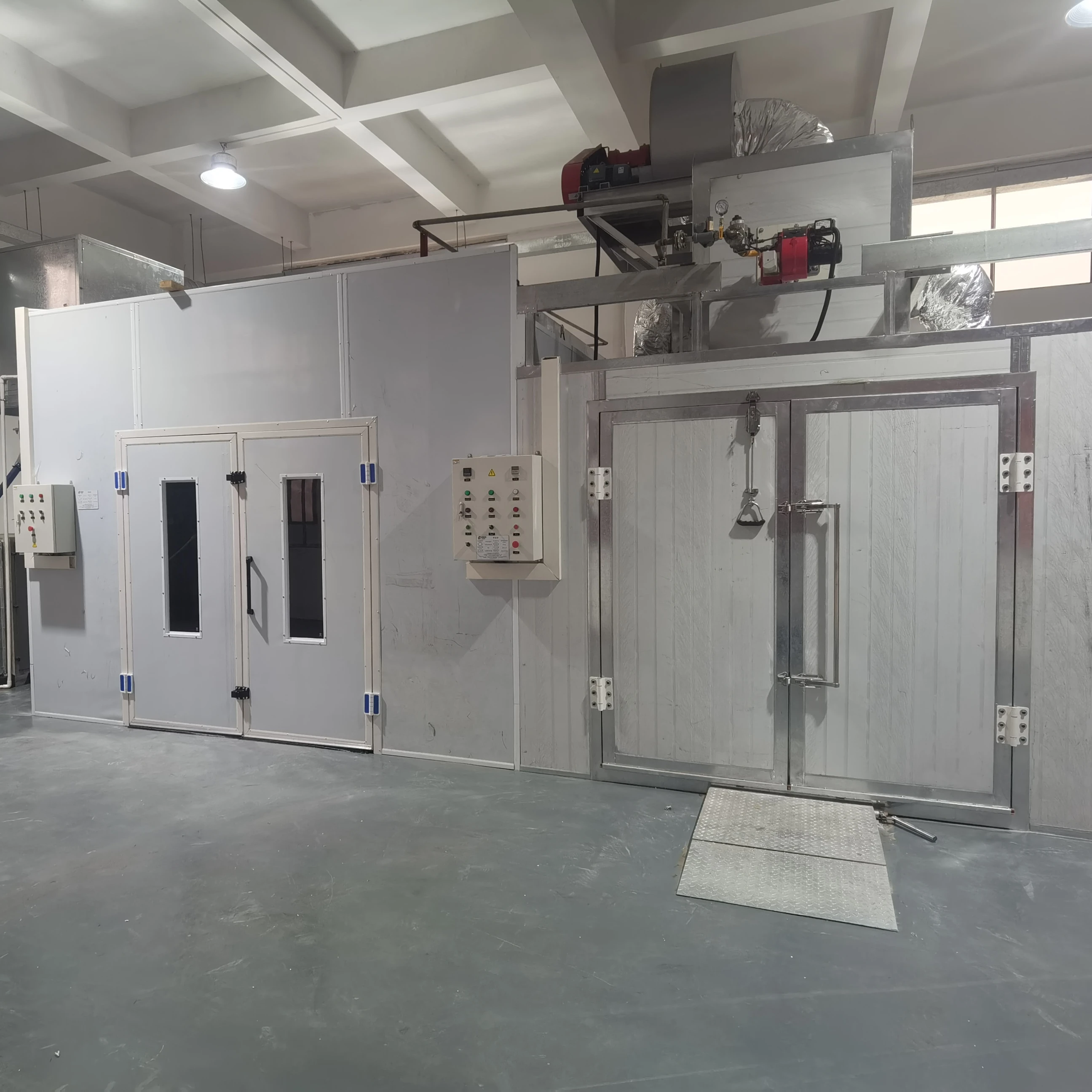 Качественная высокотемпературная печь для сушки порошкового покрытия камера окраски автомобиля Baohua