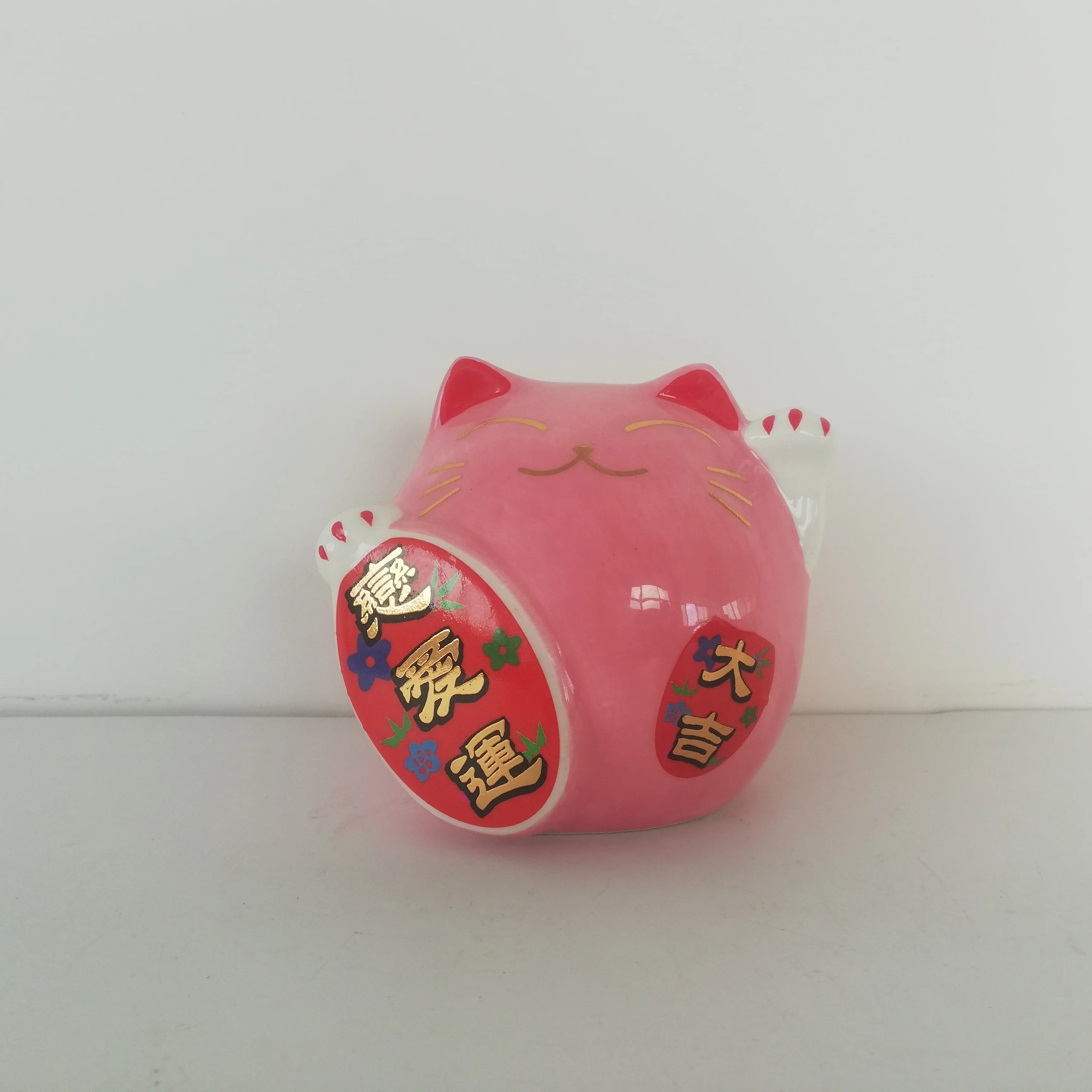 
lovely Ceramic Lucky Cat Money Coin Piggy Bank 
