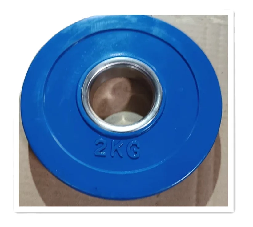 Gym Equipment Small change plates 0.5kg-2kg competitive gym weight plate bumper accessories change plate