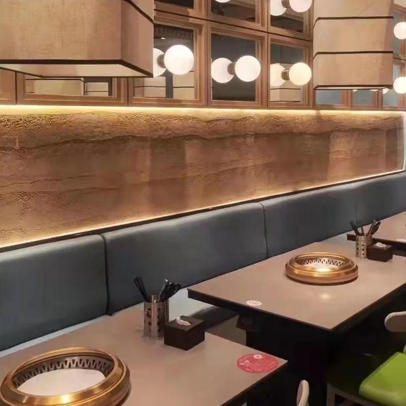 Бездымный барбекю стол коммерческий барбекю гриль стол для ресторана Горячий Горшок стол