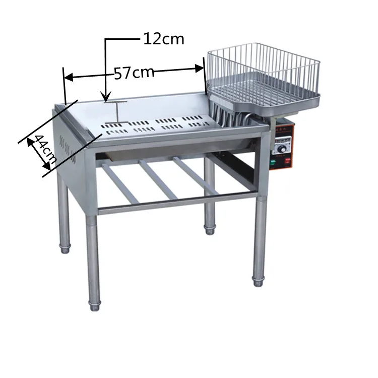 Special Design Widely Electric Churro Frying Machine Tostada Fryer, Fried Chicken Deep Fryer