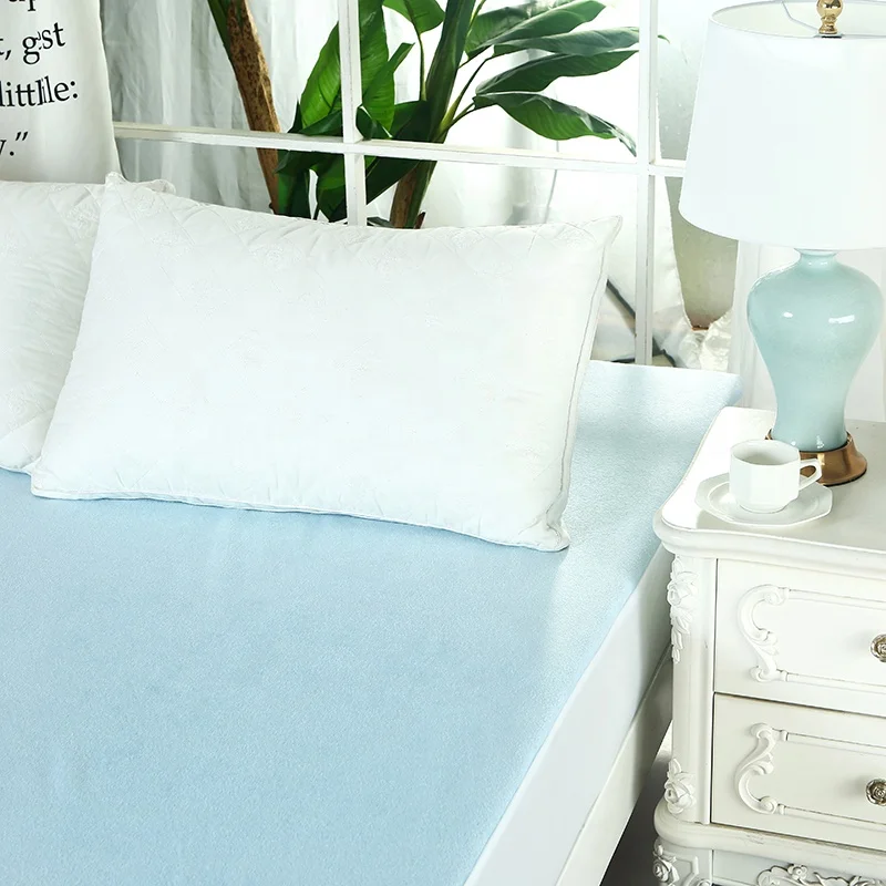 
China Manufacture Bamboo Fabric Fire Retardant Mattress Cover Protector 