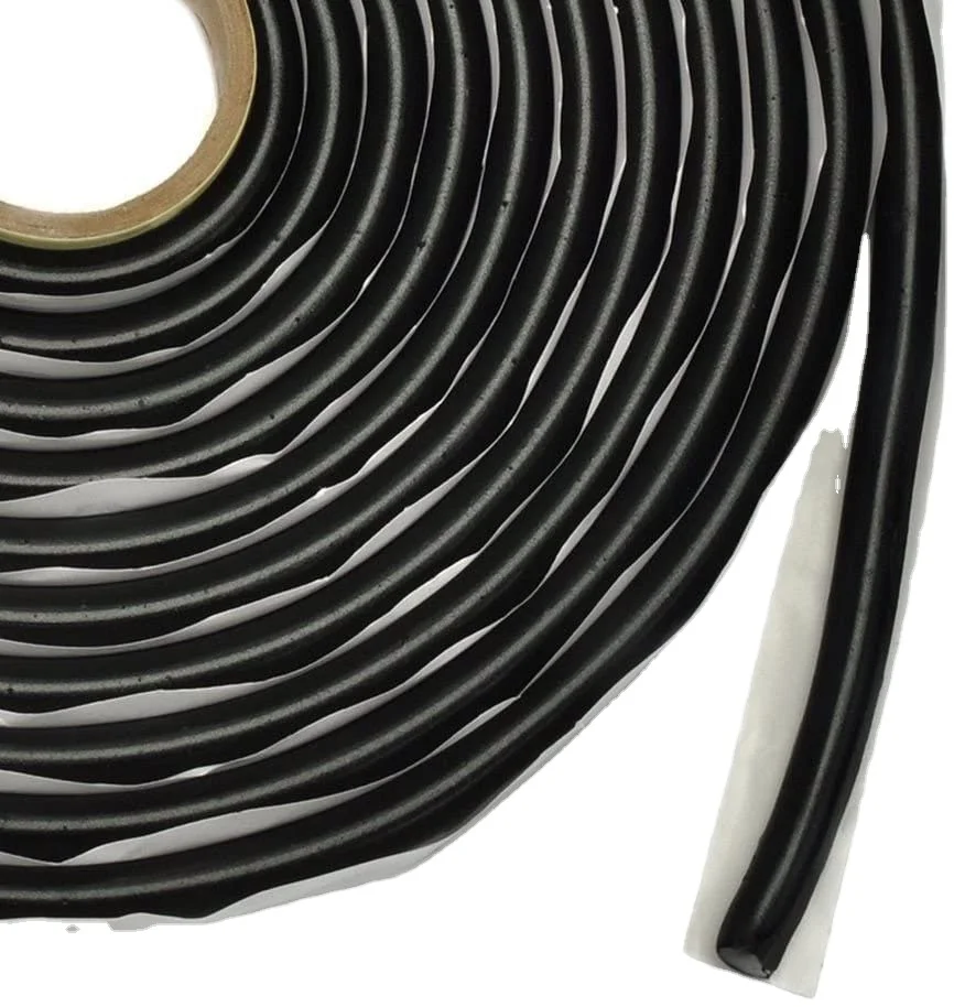 Car Rubber Sealant 4 Meters Butyl Glue Headlight Windshield Retrofit Reseal Hid Headlamps Taillight Shield Glue Tapes