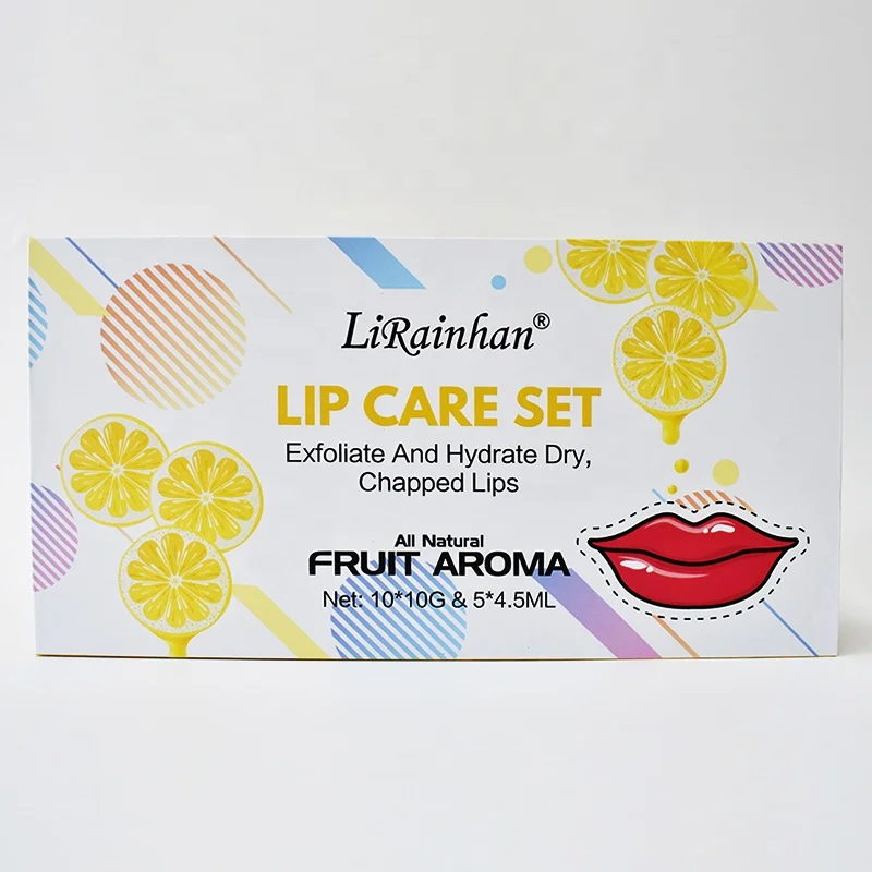 Hot Sale OEM ODM Lip Care Set Wholesale Custom Logo Natural Organic Moisturizing Chapstick Lip Balm Stick Gloss Gel Dead Skin