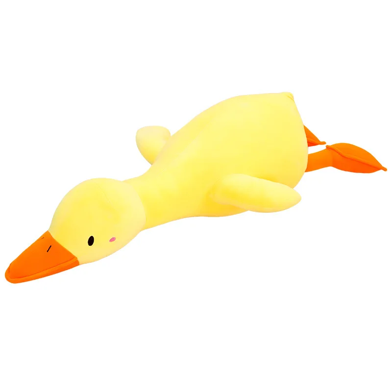 Custom 2022 Big Size Super Soft Stuffed Duck Toy Seat Cushion Plush Pillow