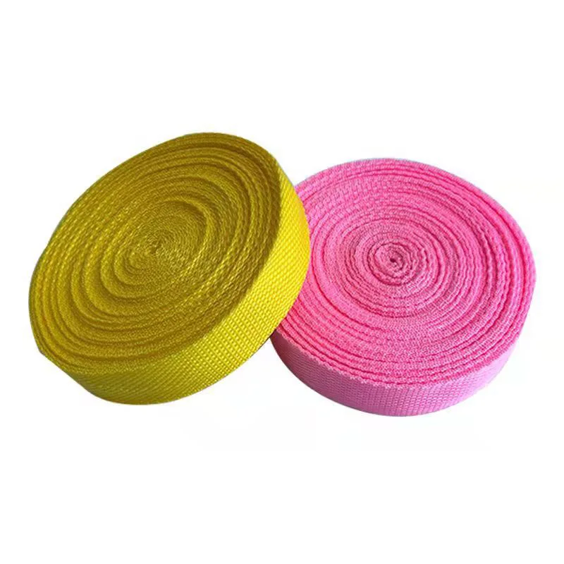 Woven Belt PP Polypropylene Plain Ribbed Belt Bag Accessories Polyester 900D Imitation Nylon Schoolbag Wrap Strap