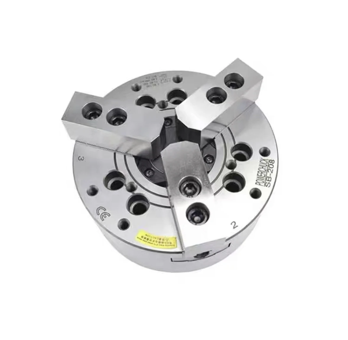 odm power chuck hydraulic  6-inch hollow all steel three jaw chuck   hydraulic tool accessories lathe chuck 3 jaw