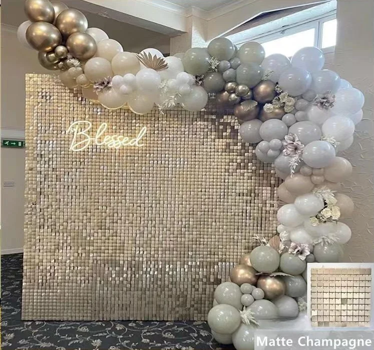 Wedding decoration background board sequin wind motion gusset board billboard door front dazzling background decoration stage