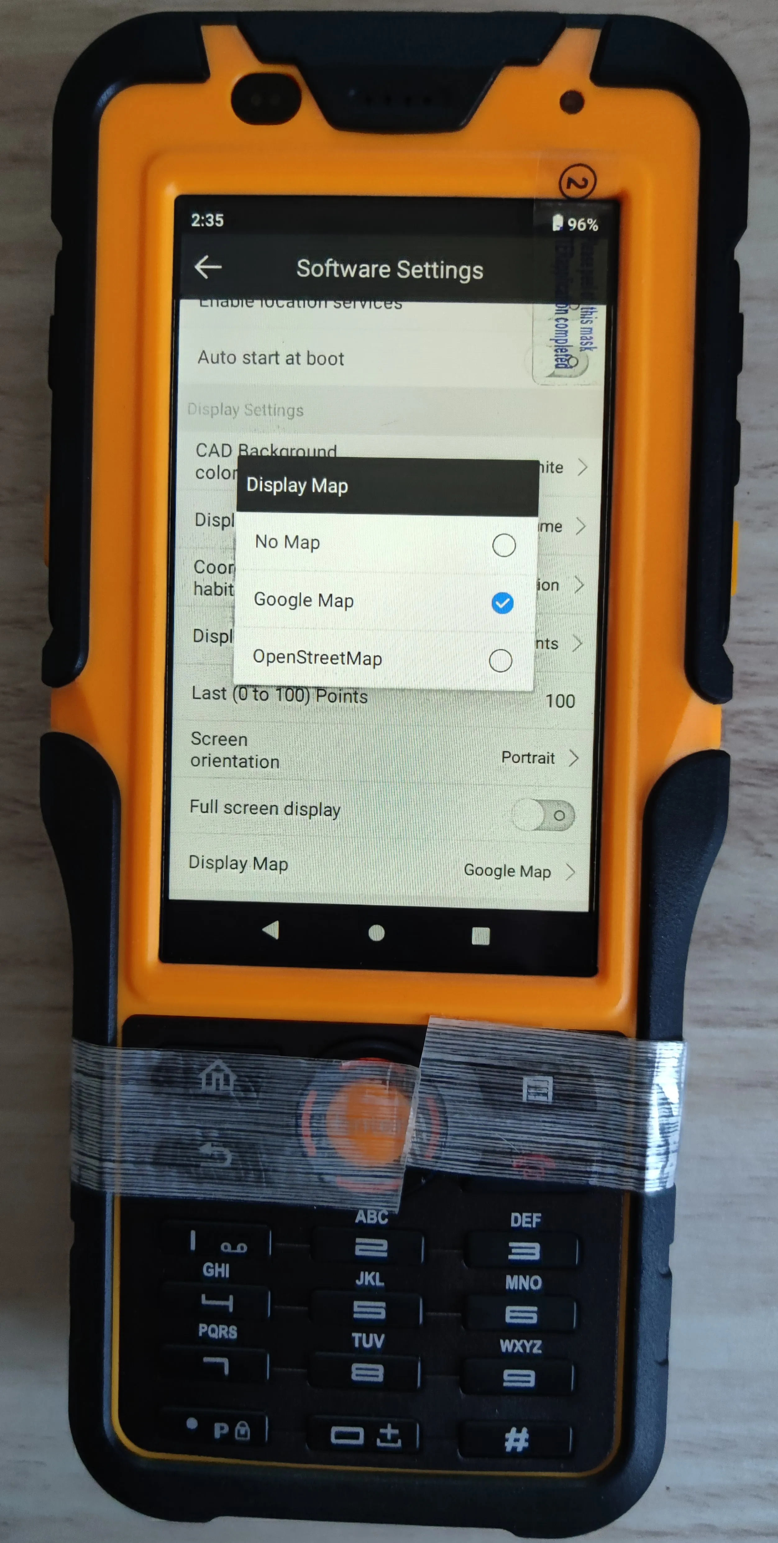 Other test equipment GIS data collector controller S50 with good price and Google function