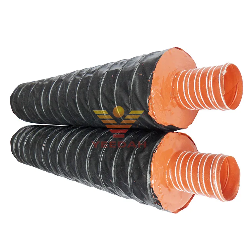 Wire flame retardant Thermal Insulation silicon steam hose