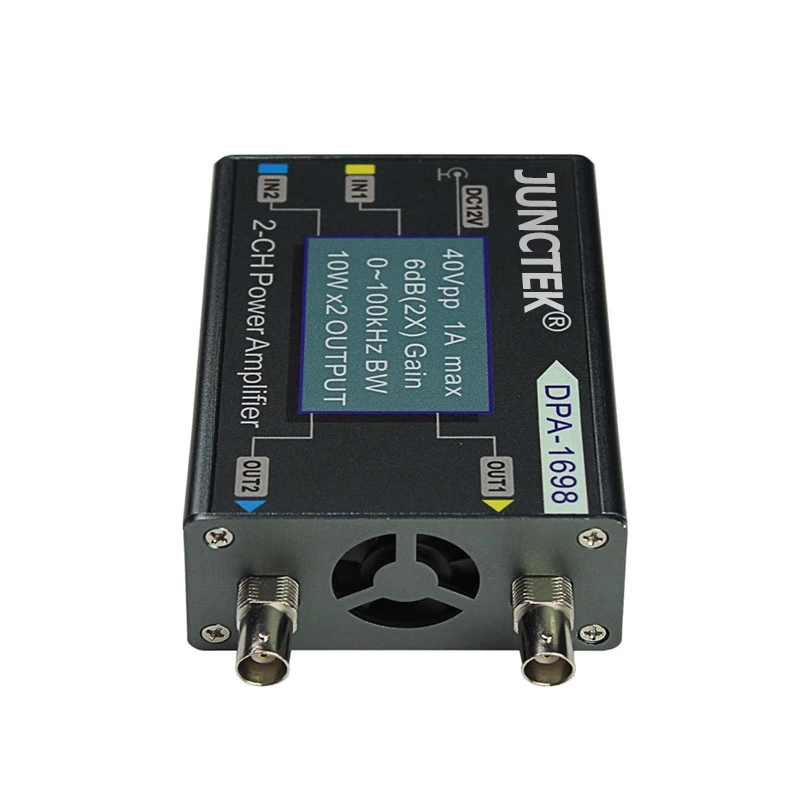 JUNCTEK sell-well 10MHz DPA-1698 DDS генератор сигналов усилитель мощности с европейской вилкой typee