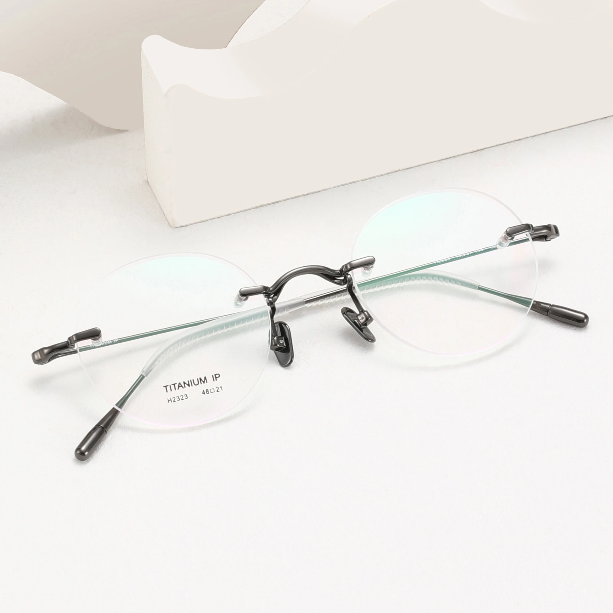 Оправа для очков без оправы в китайском стиле оптовая продажа