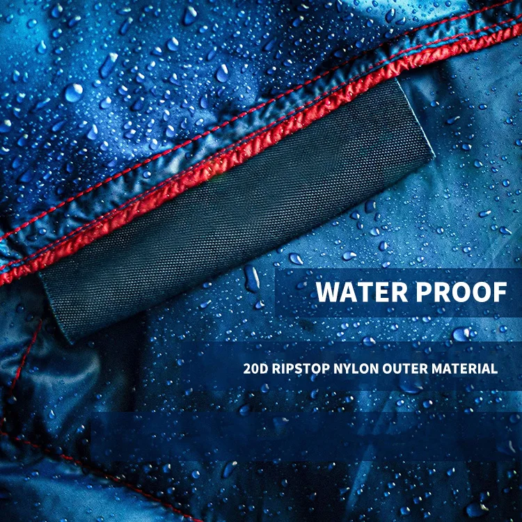 JETSHARK Outdoor Foldable Waterproof Nylon Portable Travel Napping Camping Blanket Sleeping Down Camping Mat