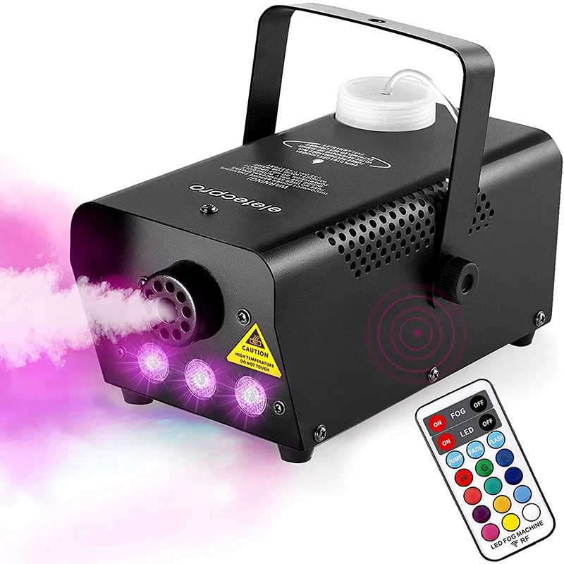 Дымовая машина DJ Fog Machine 400 Вт 500 с проводным пультом дистанционного управления для свадьбы дискотеки вечеринки