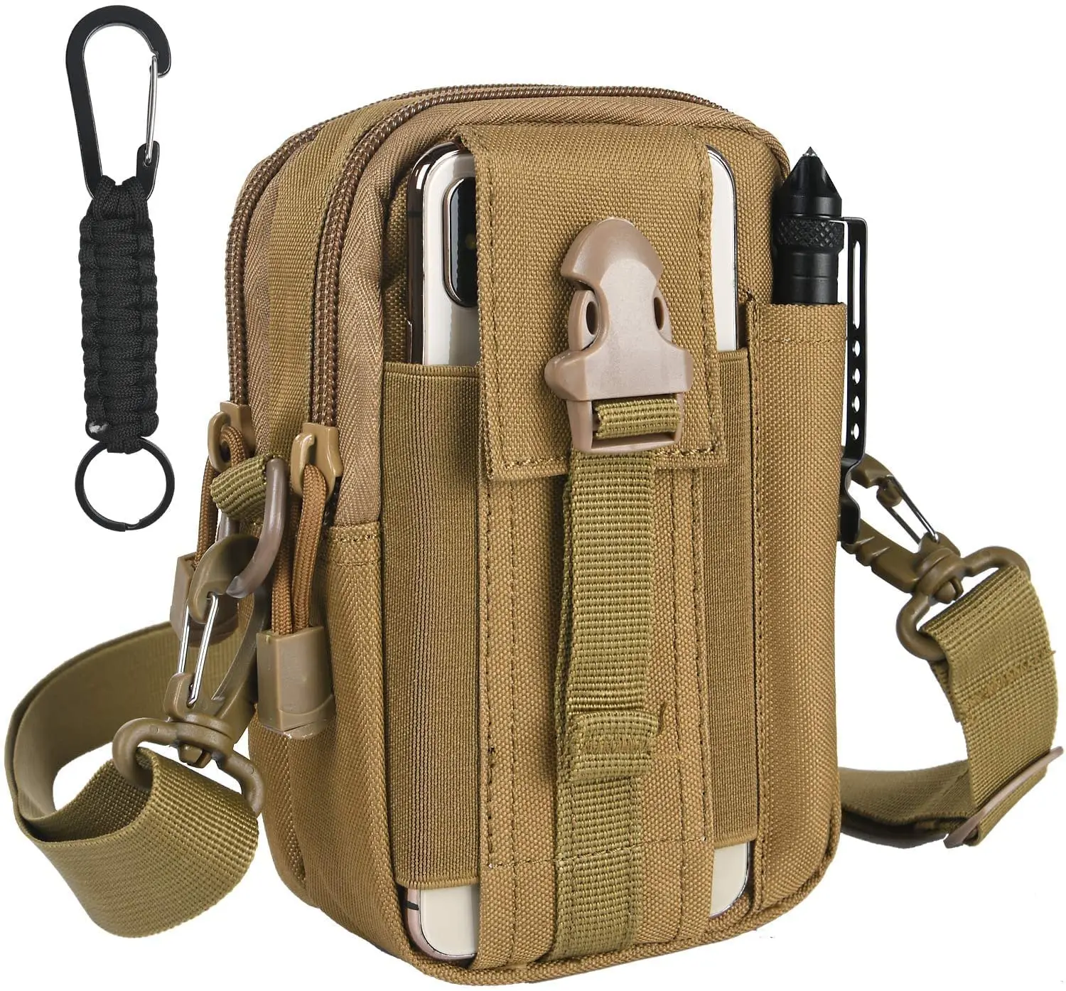 Manufacturer Wholesale Sports Running Hiking Men Waist Bag Belt Pouch outdoor Waist Bag