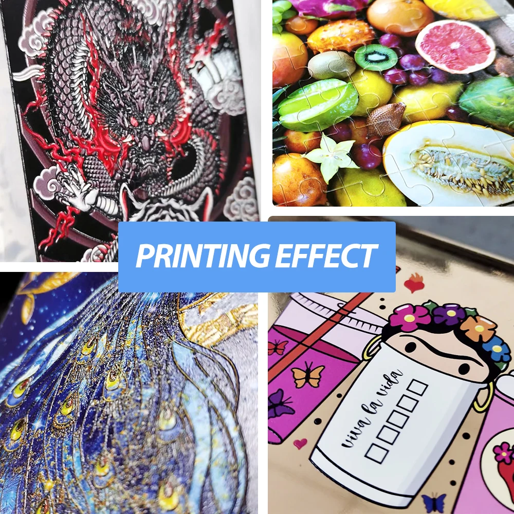 Factory Industrial mini portable digital flatbed uv inkjet printer price