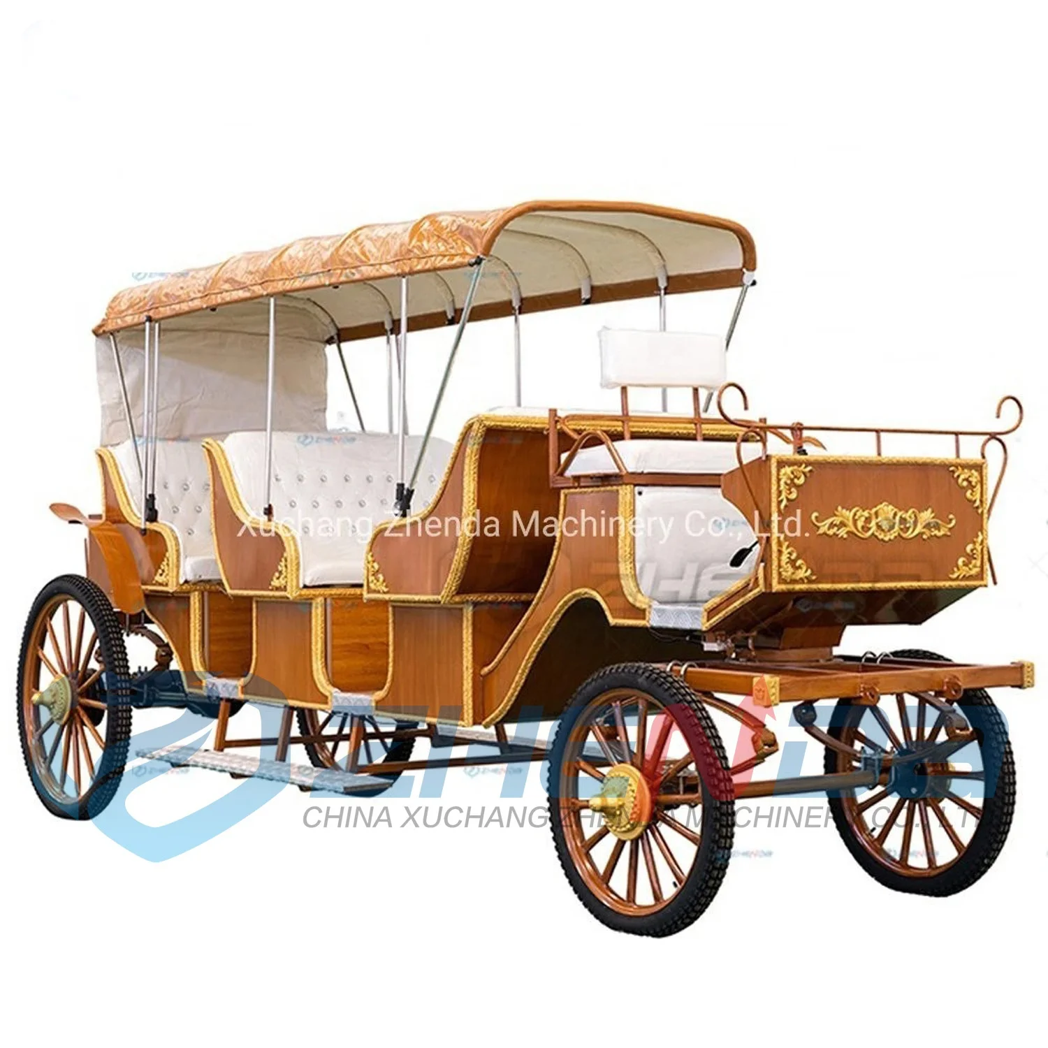 Special Transportation Customized Wedding Horse-drawn Carriage Elegant Exquisite / High-quality Sightseeing Horse