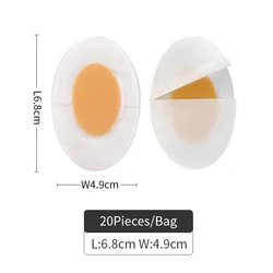 High Heel Blister Bandages Waterproof Hydrocolloid Plaster Adhesive Anti-Wearing Heel Gel Sticker