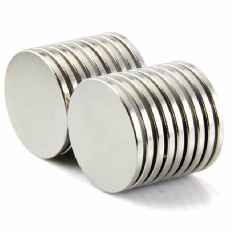 D20*2 Strong Neodymium Disc Rare Earth Round Refrigerator Magnets for Fridge Crafts Office