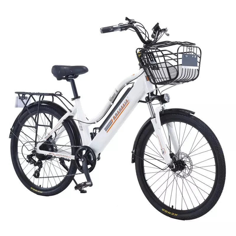 Big Tires Fat Bike 500w 48v E Bike Aluminum Alloy Electric Mountain Bike 26 Inch Beach Cruiser Fatbike