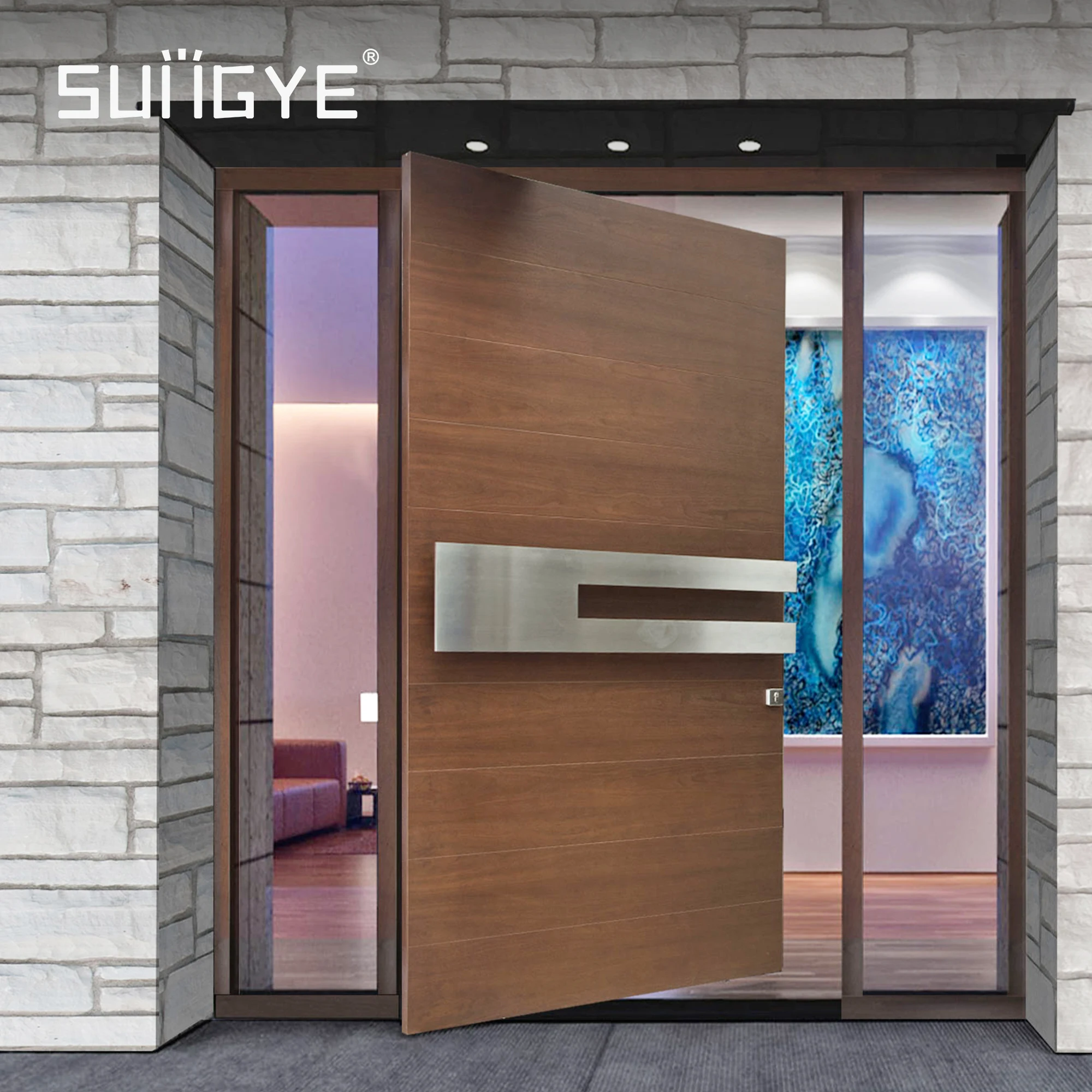 Modern Exterior Main Gate Door Designs Front Iron Entry Doors Entrance Security Steel Door For House