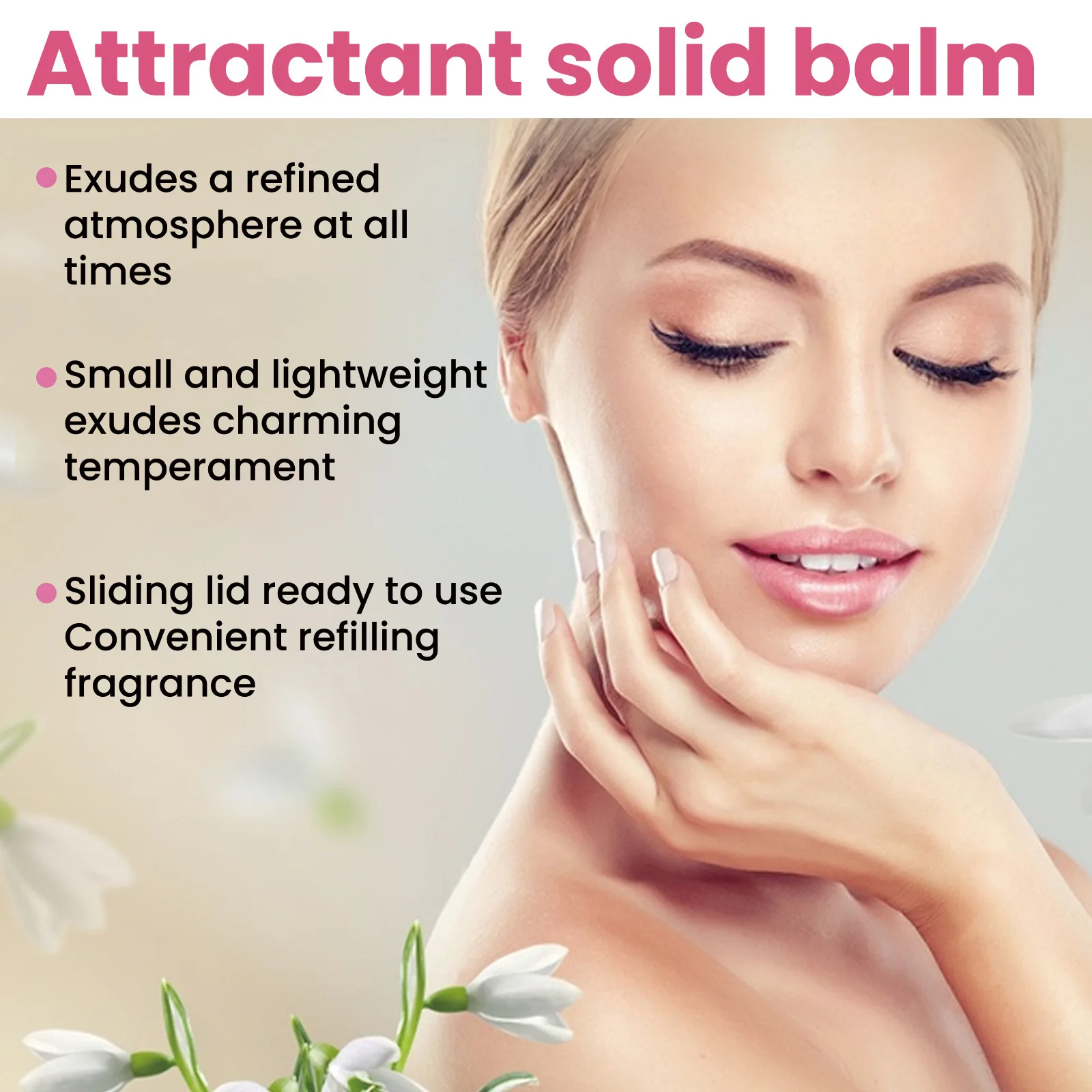 High Quality Solid Fragrance Balm Stay Fragrant Fresh Lasting Solid Perfume for Men and Women