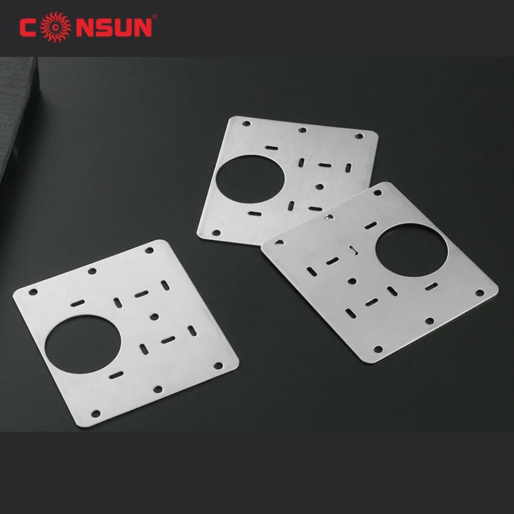 Hinge Mounting Plate Furniture Hinges Piece Protecting Wooden Kitchen Cabinet Door Stainless Steel Hinge Side Plate Repair Kit