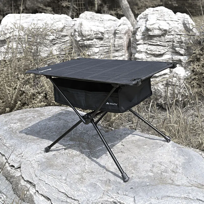 Outdoor Tables Metal High Bar Camping Foldable Portable Side Bbq Picnic Furniture Coffee Folding Dining Set Outdoor Table
