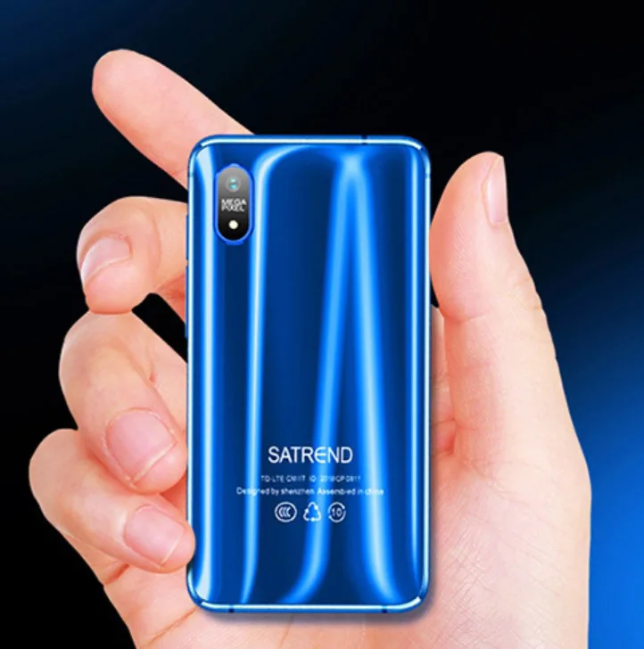 
mini 4G celular Phone Satrend S11 3.22 Inch MTK6739 2GB 16GB Android 7.1 telefone Hotspot WIFI GPS Mini Children Smartphone 