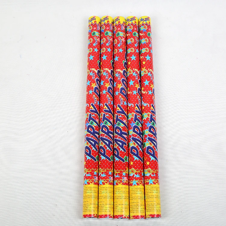 Оптовая продажа от производителя, одноразовый ручной красочный пушка с конфетти для вечеринки, Поппер для сцены