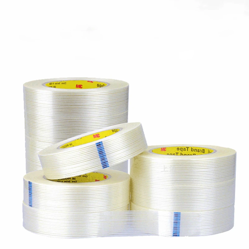 Low Price Guaranteed Quality Self Adhesive Reinforced Single-Sided Glass Fiber Filament Packing Tape