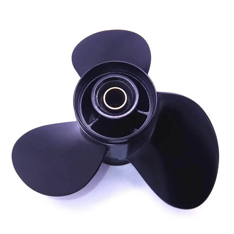 Boat Aluminum Alloy Propeller 58100-96410-019 10 1/4x10-K for Suzuki DT20 FT25 DT30 DF25 DF30 Outboard Motor 10.25x10
