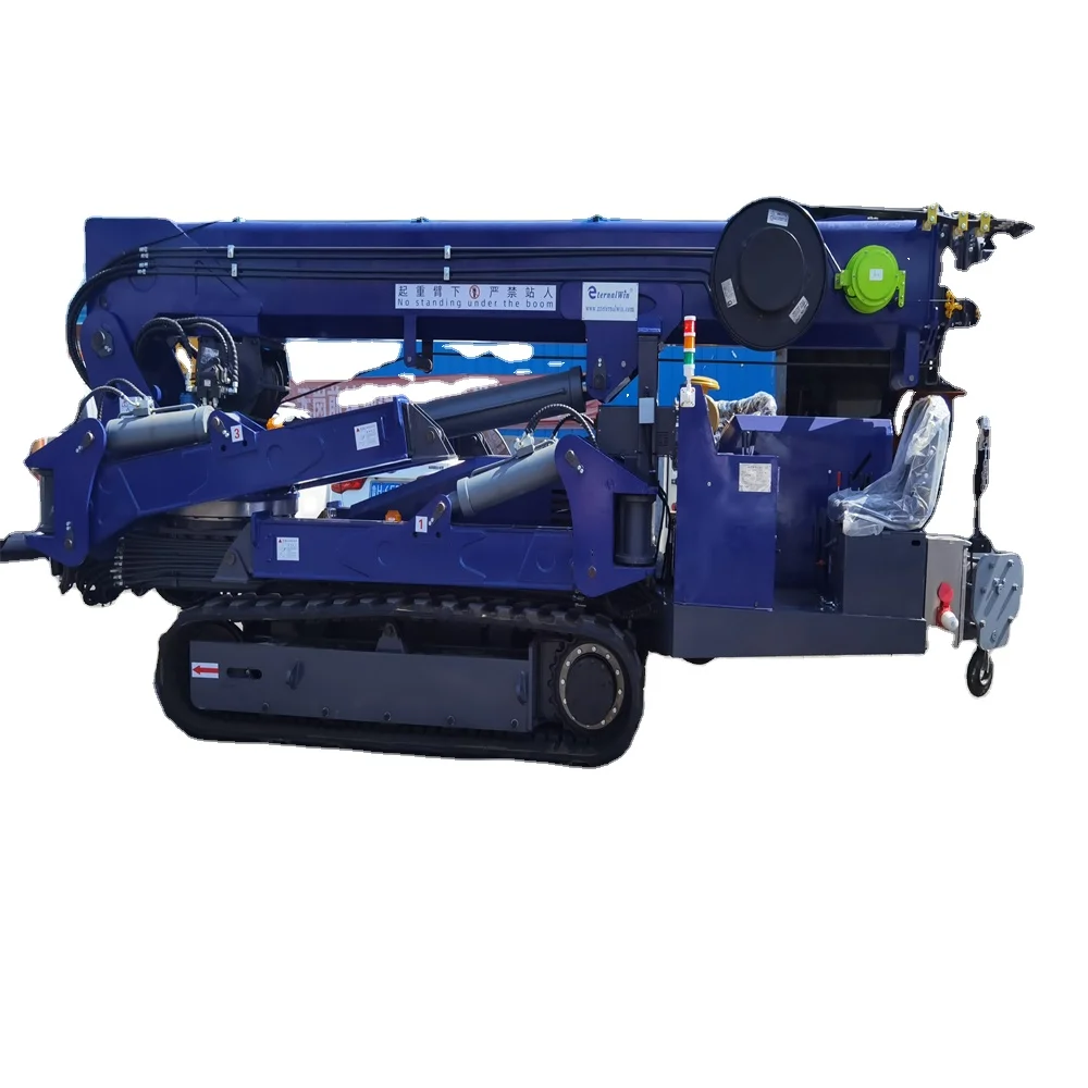 Best Quality Diesel Engine Drive Spider Crane Electric Movable Small Spider Crane Mini Crane For Sale