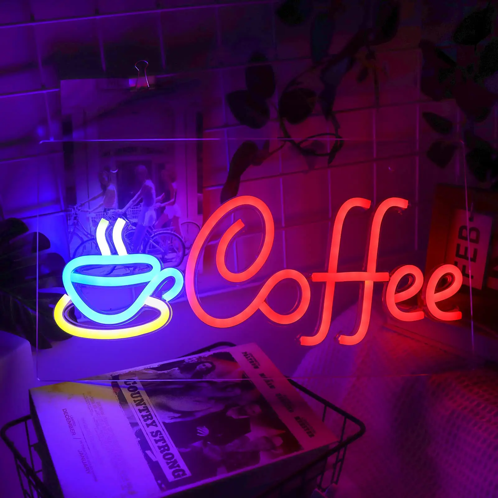 LED Neon Wall Light for Bar and Café  Beer Glass Design Illuminated Sign for Restaurant Decor Creative Advertising Display