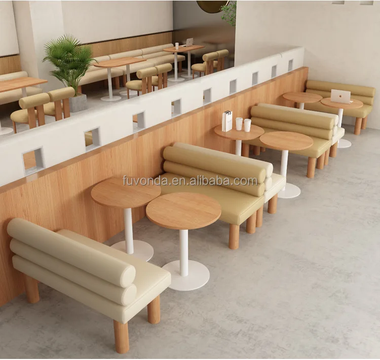 Fancy Color Bakery Shop Interior Design Restaurant Bar Counter Coffee Shop Counter Cafeteria Milk Tea Shop Sofa Table and Chairs