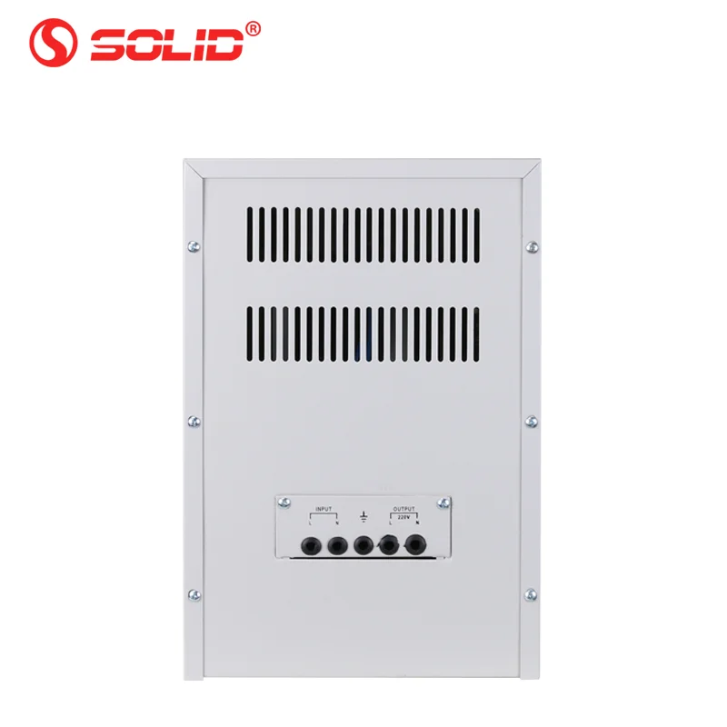 Servo Motor Type 7.5KVA 6000 Watt Automatic Voltage Stabilizer 220V Single Phase Voltage Regulator 6000W Stabilizer