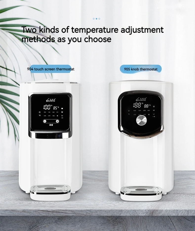 Factory Custom 4.8L Smart Stainless Steel Electric Kettle With 5 Temperature Settings Desk Water Dispenser Electric Thermo Pot