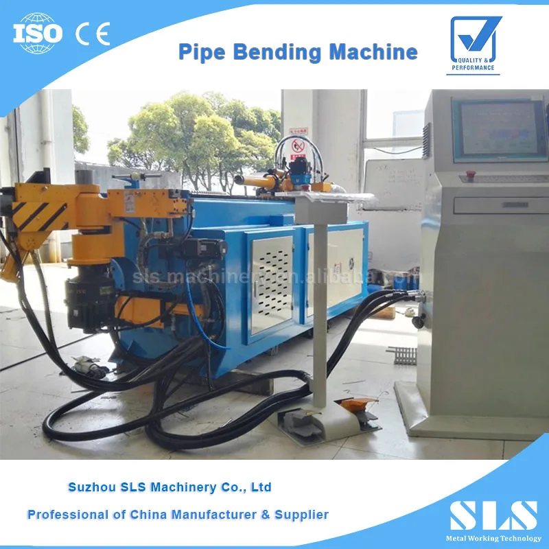 CHN 1/4 1.5 2Inch Small Radius/Diameter Square Tubing Bender, CNC SS Stainless Steel Metal Iron Copper Tube Pipe Bending Machine