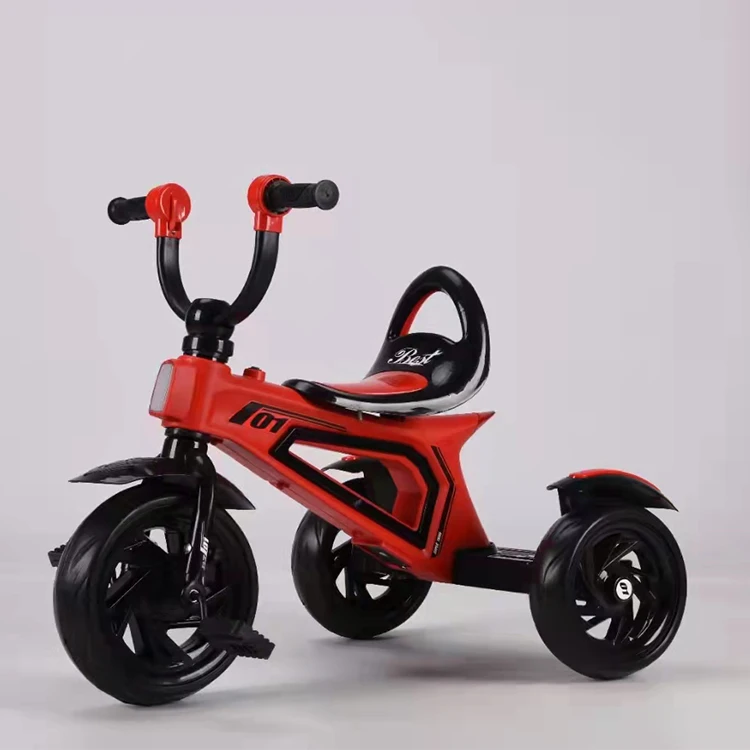 kids bike with 3 wheels and 2 people seat tricycle for 2-6 years old children steel frame kids  toy tricycle